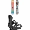 Nitro Alternator x Volcom Snowboard + One Snowboard Bindings 2025