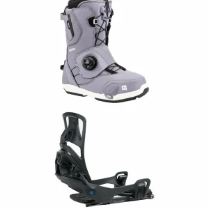 Nitro Cave Step On TLS Snowboard Boots + Burton Step On Splitboard Bindings - Women's 2025