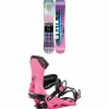 Nitro Cheap Thrills Snowboard + Team Snowboard Bindings 2025