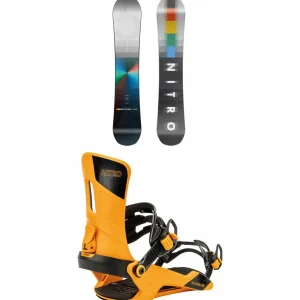 Nitro Cinema Snowboard + Rambler Snowboard Bindings 2025