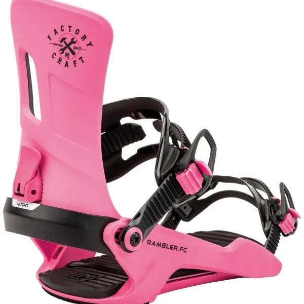 Nitro Cinema Snowboard + Rambler Snowboard Bindings 2025