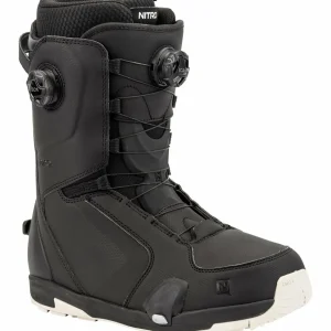 Nitro Darkseid Step On Boa Snowboard Boots + Burton Step On Splitboard Bindings 2025