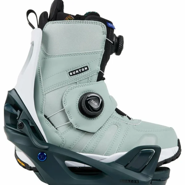 Nitro Drop Snowboard + Burton Step On Snowboard Bindings + Cave Step On TLS Snowboard Boots - Women's 2025