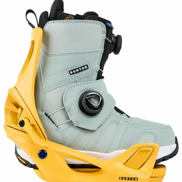 Nitro Drop Snowboard + Burton Step On Snowboard Bindings + Cave Step On TLS Snowboard Boots - Women's 2025