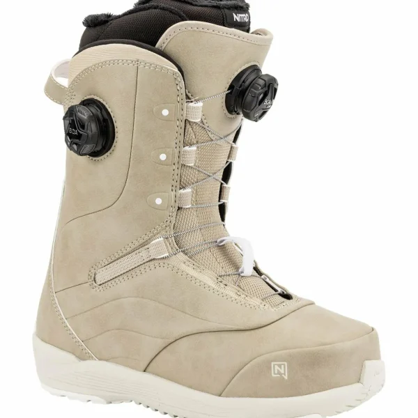 Nitro Drop Snowboard + Poison Snowboard Bindings + Crown Boa Snowboard Boots - Women's 2025