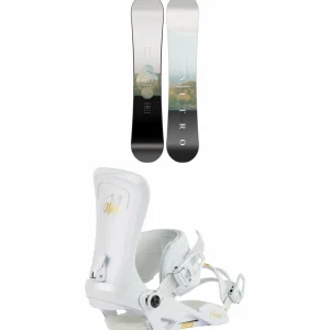 Nitro Fate Snowboard + Poison Snowboard Bindings - Women's 2025