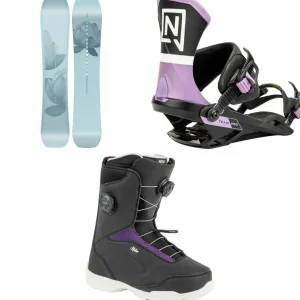 Nitro Karma Snowboard + Team Pro Snowboard Bindings + Scala Boa Snowboard Boots - Women's 2025