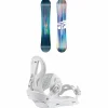 Nitro Lectra Brush Snowboard + Rythm Snowboard Bindings - Women's 2025