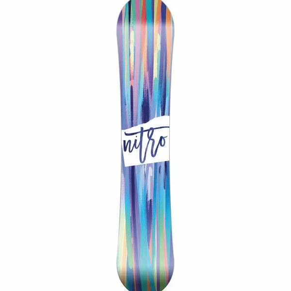 Nitro Lectra Brush Snowboard + Rythm Snowboard Bindings - Women's 2025