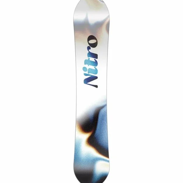 Nitro Lectra Leaf Cam-Out Snowboard + Cosmic Snowboard Bindings - Women's 2025