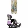 Nitro Mercy Snowboard + Team Pro Snowboard Bindings - Women's 2025