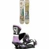 Nitro Mercy Snowboard  + Team Pro Snowboard Bindings - Women's 2025