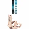 Nitro Mystique Snowboard + Cosmic Snowboard Bindings - Women's 2025
