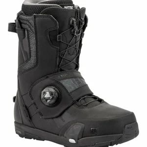 Nitro Profile Step On TLS Snowboard Boots + Burton Step On Snowboard Bindings 2025