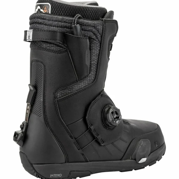 Nitro Profile Step On TLS Snowboard Boots + Burton Step On Splitboard Bindings 2025