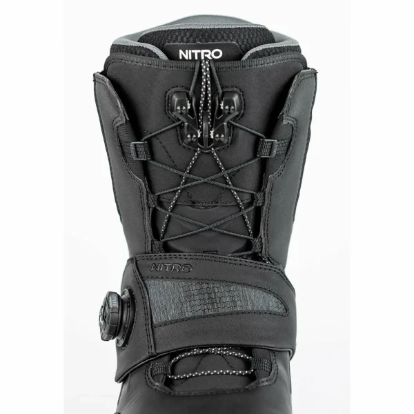 Nitro Profile Step On TLS Snowboard Boots + Burton Step On Splitboard Bindings 2025