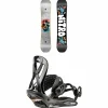 Kids Nitro Ripper Snowboard + Mini Charger Snowboard Bindings - Kids 2025