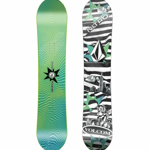 Kids Nitro Ripper x Volcom Snowboard - Kids' 2025