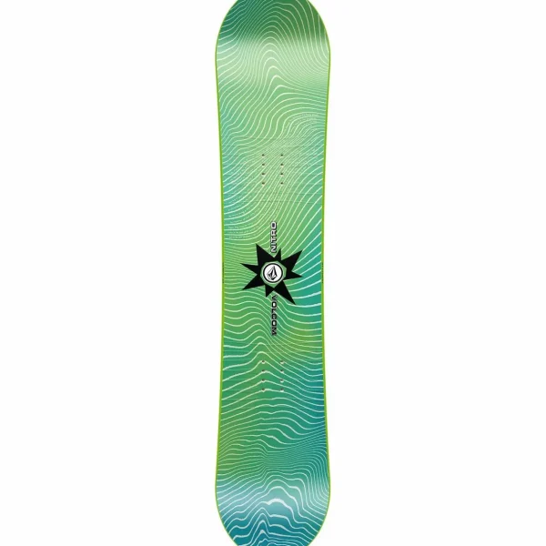 Kids Nitro Ripper x Volcom Snowboard + Micro Charger Snowboard Bindings - Kids 2025