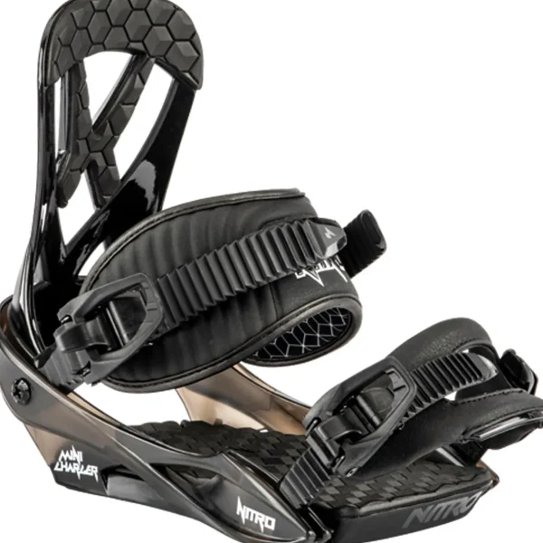 Kids Nitro Ripper x Volcom Snowboard + Mini Charger Snowboard Bindings - Kids 2025