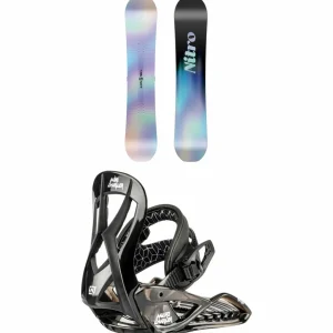 Kids Nitro Spirit Snowboard + Micro Charger Snowboard Bindings - Kids 2025