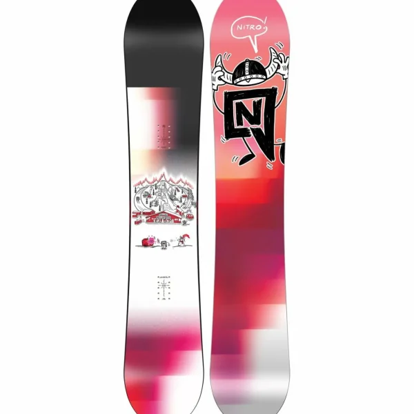 Nitro Team Pro x Marcus Kleveland Snowboard + Team Snowboard Bindings 2025