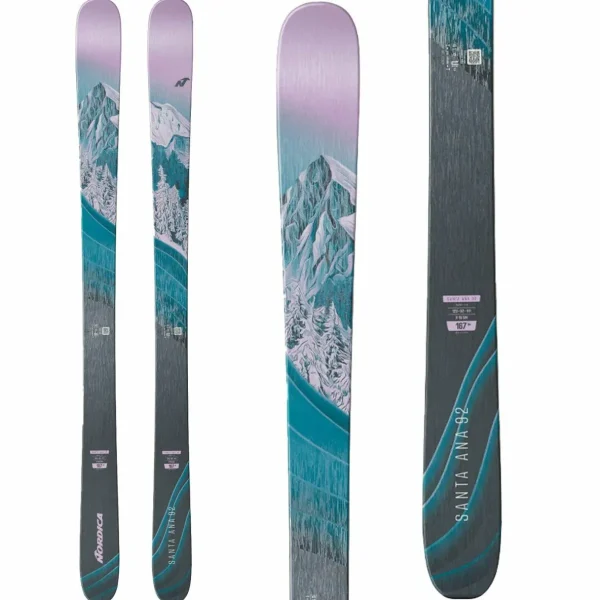 Nordica Santa Ana 92 Skis - Women's 2025