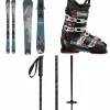 Nordica SUV 84 + TP2 Compact FDT Ski Bindings + Dalbello Veloce Max 75 Ski Boots + evo Refract Ski Poles 2024