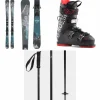 Nordica SUV 84 + TP2 Compact FDT Ski Bindings + Rossignol Evo 70 Ski Boots + evo Merge Ski Poles 2024
