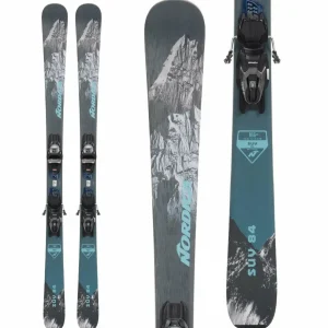 Nordica SUV 84 + TP2 Compact FDT Ski Bindings + Rossignol Kelia 50 Ski Boots - Women's + evo Merge Ski Poles 2024