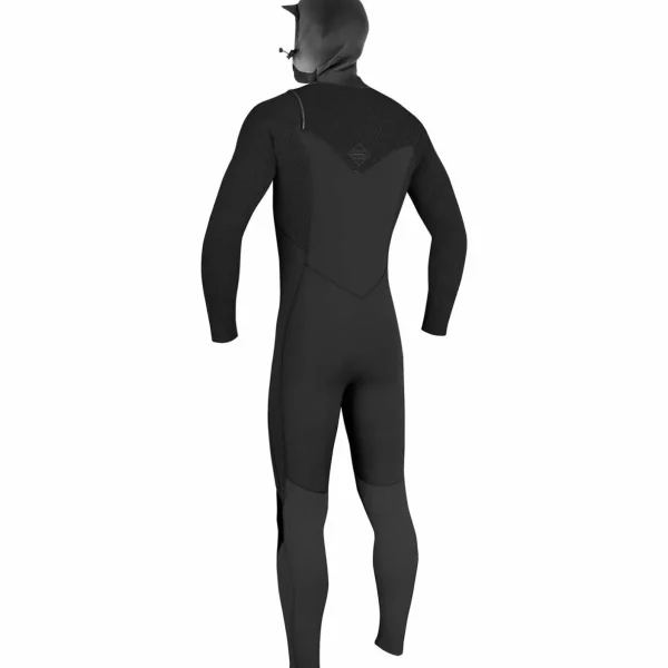 O'Neill 4/3+ Hyperfreak Chest Zip Hooded Wetsuit