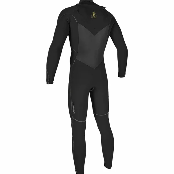 O'Neill 4.5/3.5 Mutant Legend Chest Zip Hooded Wetsuit + 3/2 Psycho Tech Split Toe Wetsuit Boots