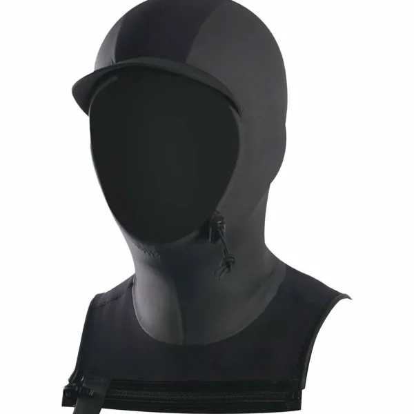 O'Neill 4.5/3.5 Mutant Legend Chest Zip Hooded Wetsuit + 3/2 Psycho Tech Split Toe Wetsuit Boots
