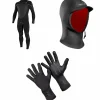 O'Neill 4/3+ Psycho Tech Chest Zip Wetsuit + Psycho 1.5mm Wetsuit Hood + 1.5mm Psycho Tech Gloves