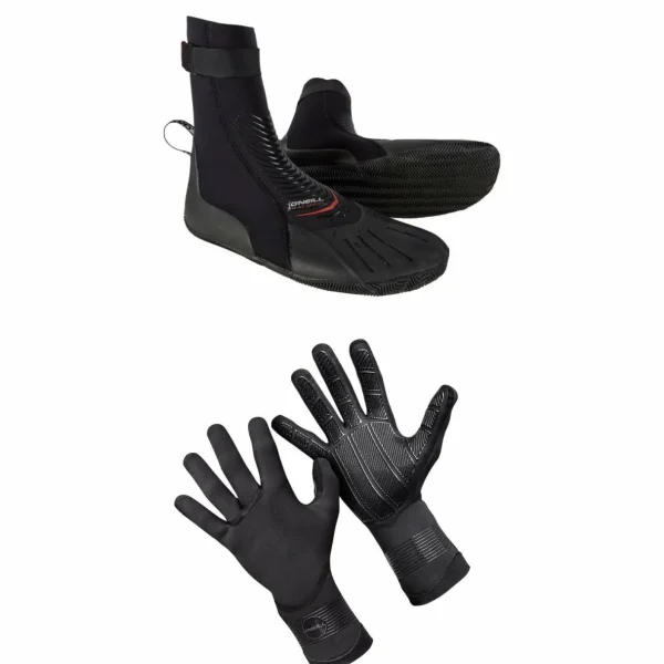 O'Neill 3mm Heat RT Boots + 1.5mm Psycho Tech Gloves
