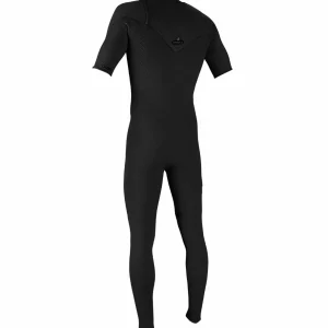 O'Neill 2mm Hyperfreak Chest Zip Short Sleeve Wetsuit