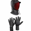 O'Neill Psycho 3mm Wetsuit Hood + 3mm Psycho Tech Gloves