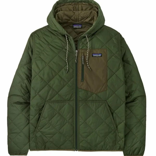 Patagonia Diamond Quilted Bomber Hoodie - Men's