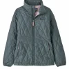 Kids Patagonia Nano Puff Diamond Quilt Jacket - Kids'