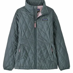 Kids Patagonia Nano Puff Diamond Quilt Jacket - Kids'