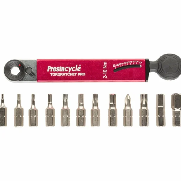 Prestacycle TorqRatchet PRO Deluxe Pocket Multi-Tool Set