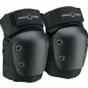 Pro-Tec Classic Skate Skateboard Helmet + Street Gear Junior Open Back Skateboard Pads