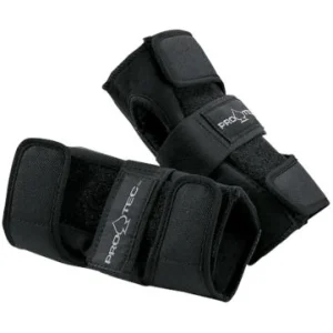 Pro-Tec Classic Skate Skateboard Helmet + Street Open Back Skateboard Knee Pads + Street Skateboard Wrist Pads