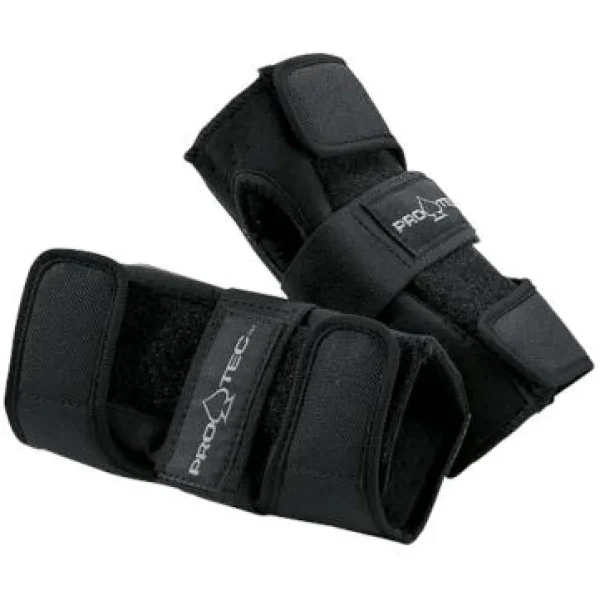 Pro-Tec Classic Skate Skateboard Helmet + Street Open Back Skateboard Knee Pads + Street Skateboard Wrist Pads