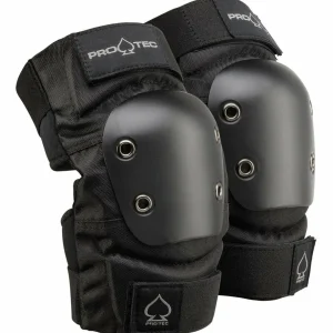 Pro-Tec Classic Skate Skateboard Helmet + Street Gear Junior Open Back Skateboard Pads
