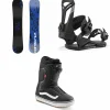 Public Snowboards General Snowboard + Union Flite Pro Snowboard Bindings + Vans Aura OG Snowboard Boots 2025