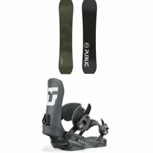 Public Snowboards Research Snowboard + Union Force Snowboard Bindings 2025