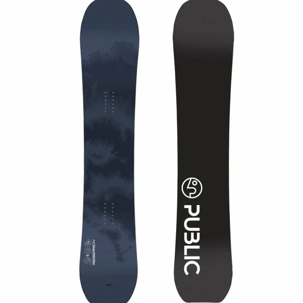 Public Snowboards Research Snowboard + Union Force Snowboard Bindings 2025