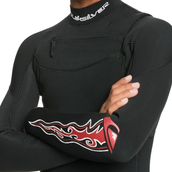 Quiksilver 3/2 Everyday Sessions Chest Zip GBS Wetsuit - Boys'