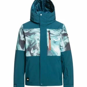 Kids Quiksilver Mission Printed Block Jacket - Boys'